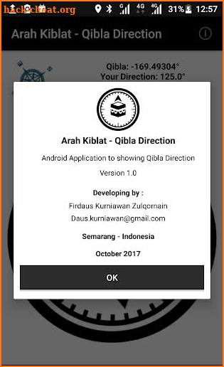 Qibla Finder - Arah Kiblat screenshot