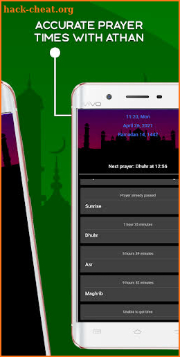 Qibla Finder: Qibla Compass & Prayer Times 2021 screenshot