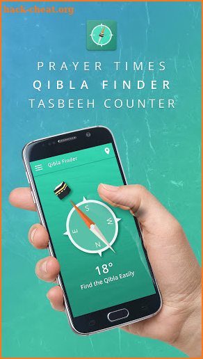 Qibla Finder, Ramadan Salah Times, Tasbeeh Counter screenshot