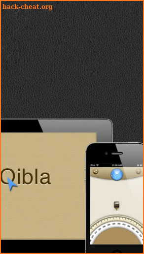 Qibla locator screenshot