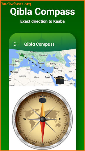 Qibla, Quran, Prayer Time Azan screenshot
