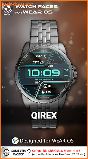Qirex Watch Face screenshot