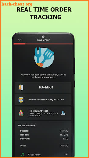 Qless App - Food Ordering screenshot