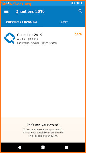 Qnections2019 screenshot