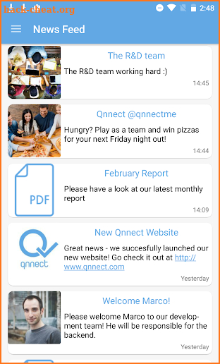 Qnnect screenshot