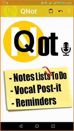 QNot - Voice Notes & Reminders screenshot