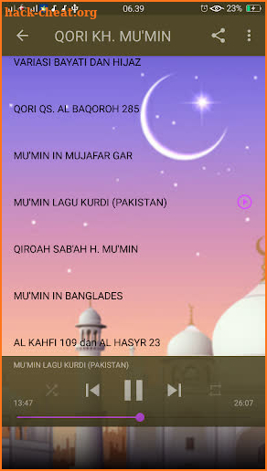 Qori Mu'min Mubarok Offline screenshot