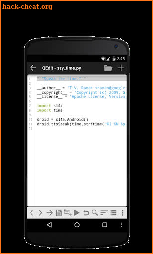 QPython3 - Python3 for Android screenshot