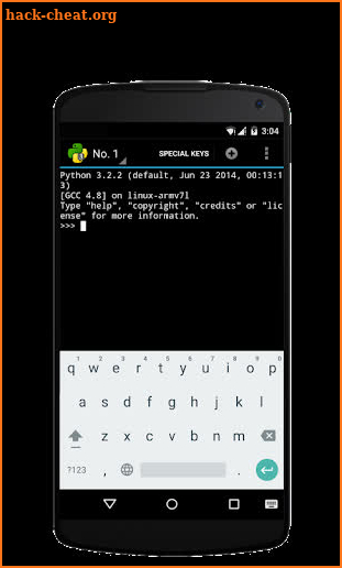 QPython3 - Python3 for Android screenshot