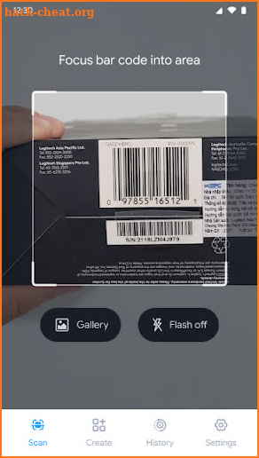 QR and Barcode Scanner screenshot