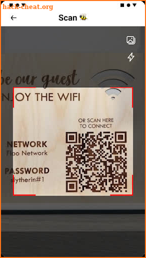 QR and Barcode scanner screenshot