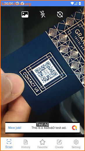 QR and Barcode Scanner Android screenshot