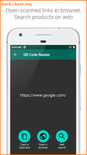 QR Code & Barcode Reader with Link Opener (No Ads) screenshot