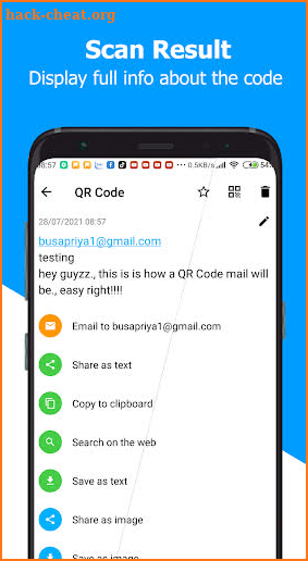 QR Code & Barcode Scanner screenshot