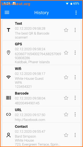 QR Code Reader & Barcode screenshot