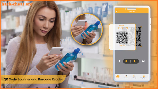 QR Code Reader & Scanner App : Shopping List Maker screenshot