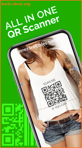 QR code reader & scanner Barcode app screenshot