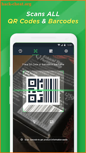 QR Code Reader-Barcode Scanner screenshot