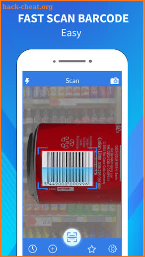 QR code reader, barcode scanner for Android screenshot