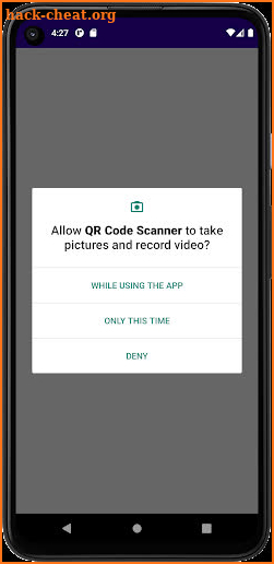 QR Code Scanner screenshot