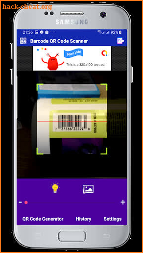 QR Code Scanner & Barcode Scanner Pro screenshot