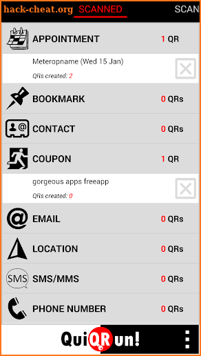 QR code scanner & creator PRO screenshot