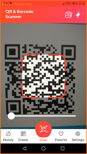 QR Code Scanner & Generator screenshot