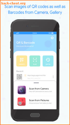 QR Code Scanner for Android: QR Reader, QR Creator screenshot
