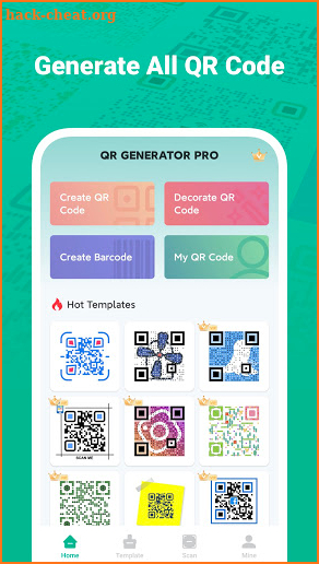 QR Generator Pro - QR Creator & Barcode Generator screenshot