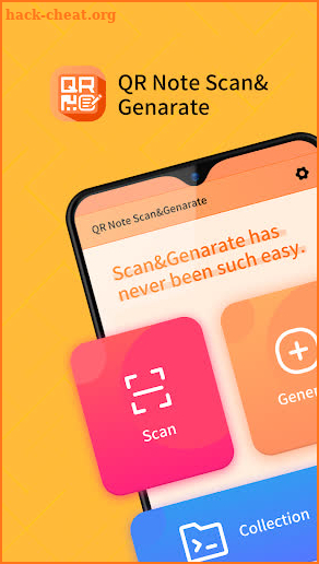 QR Note Scan&Genarate screenshot