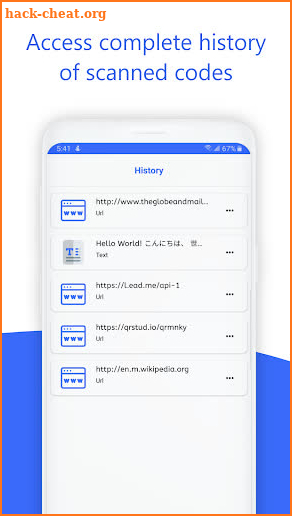 QR Reader & Barcode Scanner -Create & Scan QR Code screenshot