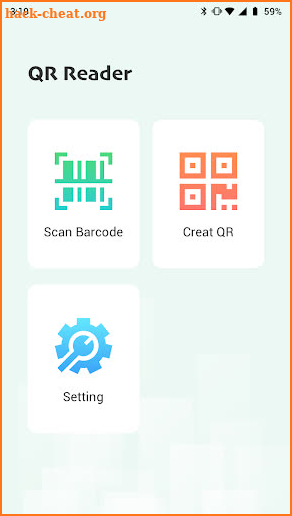 QR Reader & Scanner App screenshot