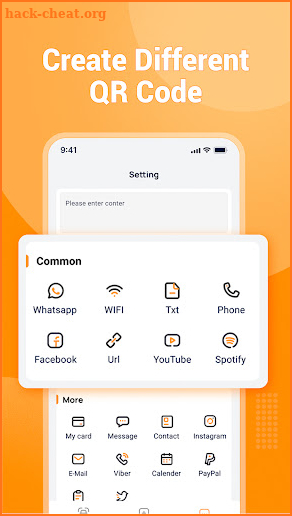 QR Reader-Creator screenshot