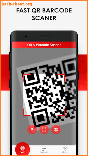 QR scanner & Barcode Reader & QR Generator screenshot