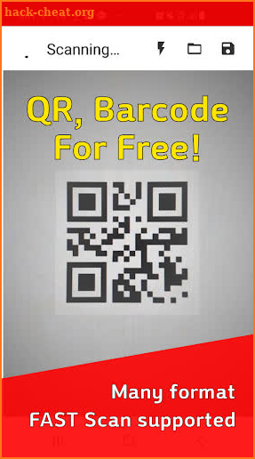 QR Scanner : Free QR code reader & Barcode scanner screenshot