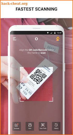 QR Scanner - QR Code Reader & Barcode Generator screenshot