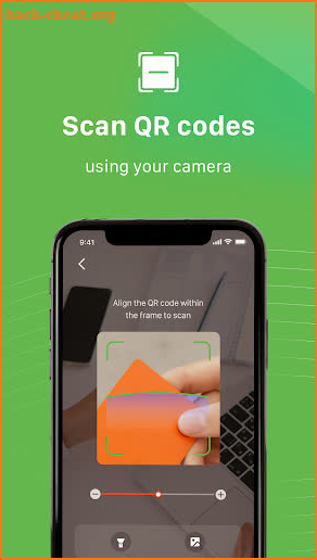 QR Tracker - Camera Code screenshot