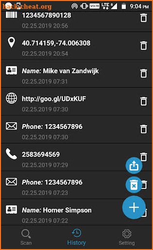 QR/Barcode Reader PRO screenshot