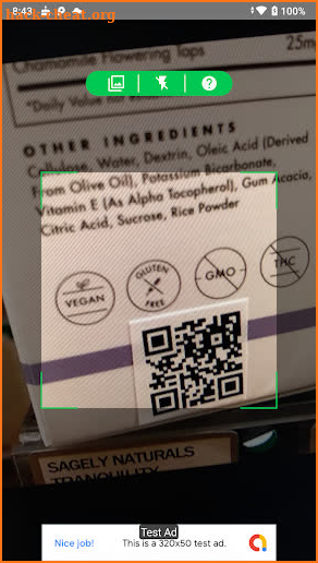 QR/Barcode Scanner screenshot