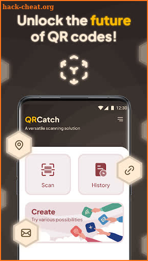 QRCatch-Simple QR code scanner screenshot