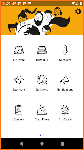 QS Events Portal screenshot