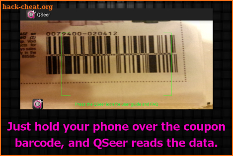 QSeer Coupon Reader screenshot
