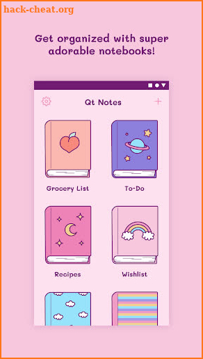 Qt Notes screenshot