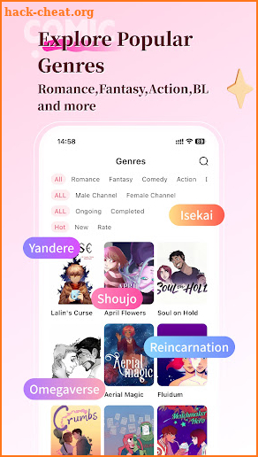 QToon - Webtoon & Manga screenshot