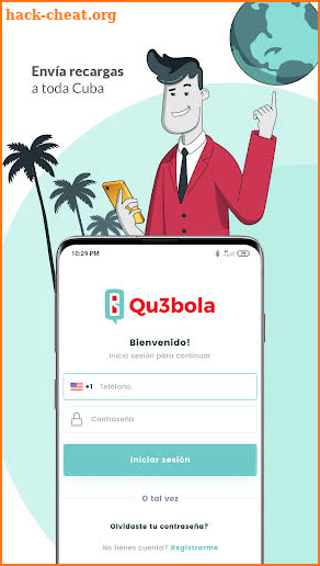 Qu3bola - Recharges to Cuba screenshot