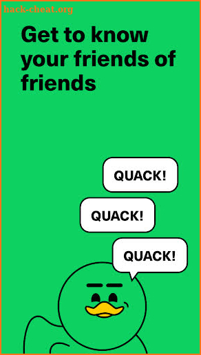 Quack - Find friends of friends screenshot