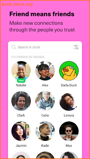 Quack - Find friends of friends screenshot