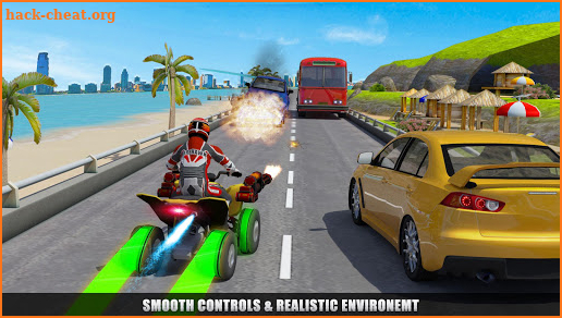 Quad ATV Bike Race Free: Traffic Racing Games screenshot