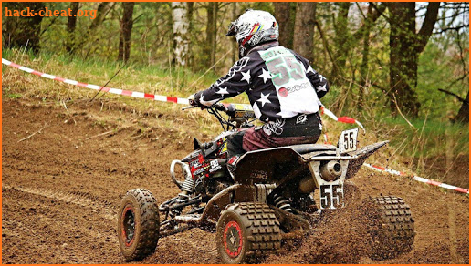 Quad Bike ATV Racing Wallpaper screenshot