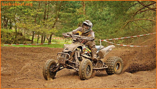 Quad Bike ATV Racing Wallpaper screenshot